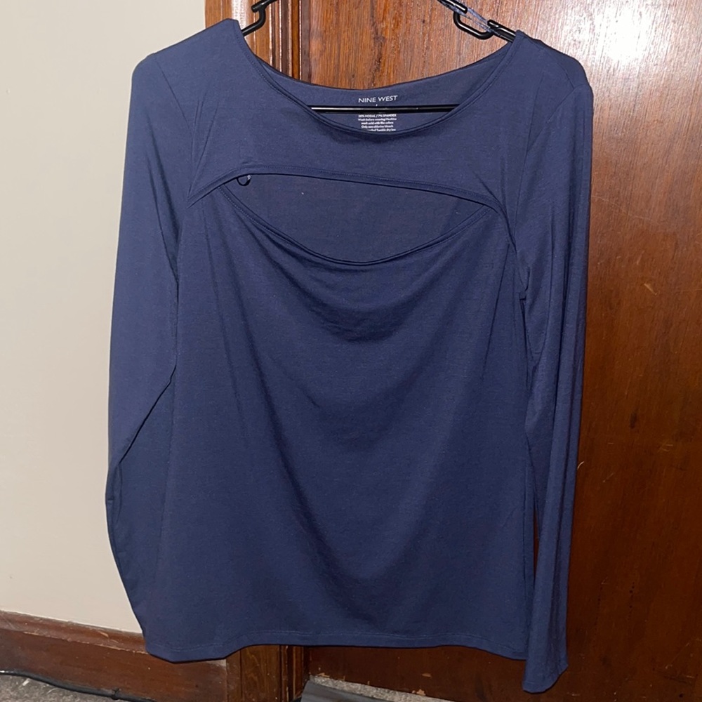 Nine West Blue Top